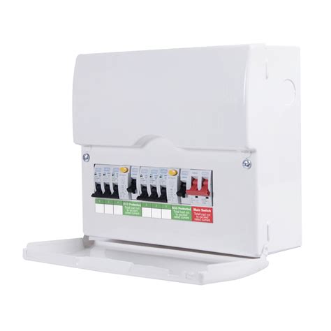 british general 100a 6-way metal enclosure consumer unit|BG Consumer Units .